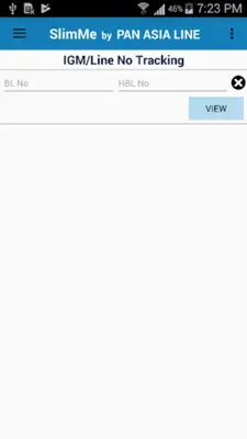 Pan Asia Line android App screenshot 1