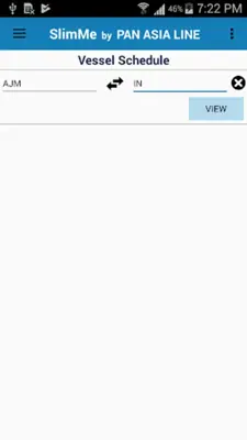 Pan Asia Line android App screenshot 2